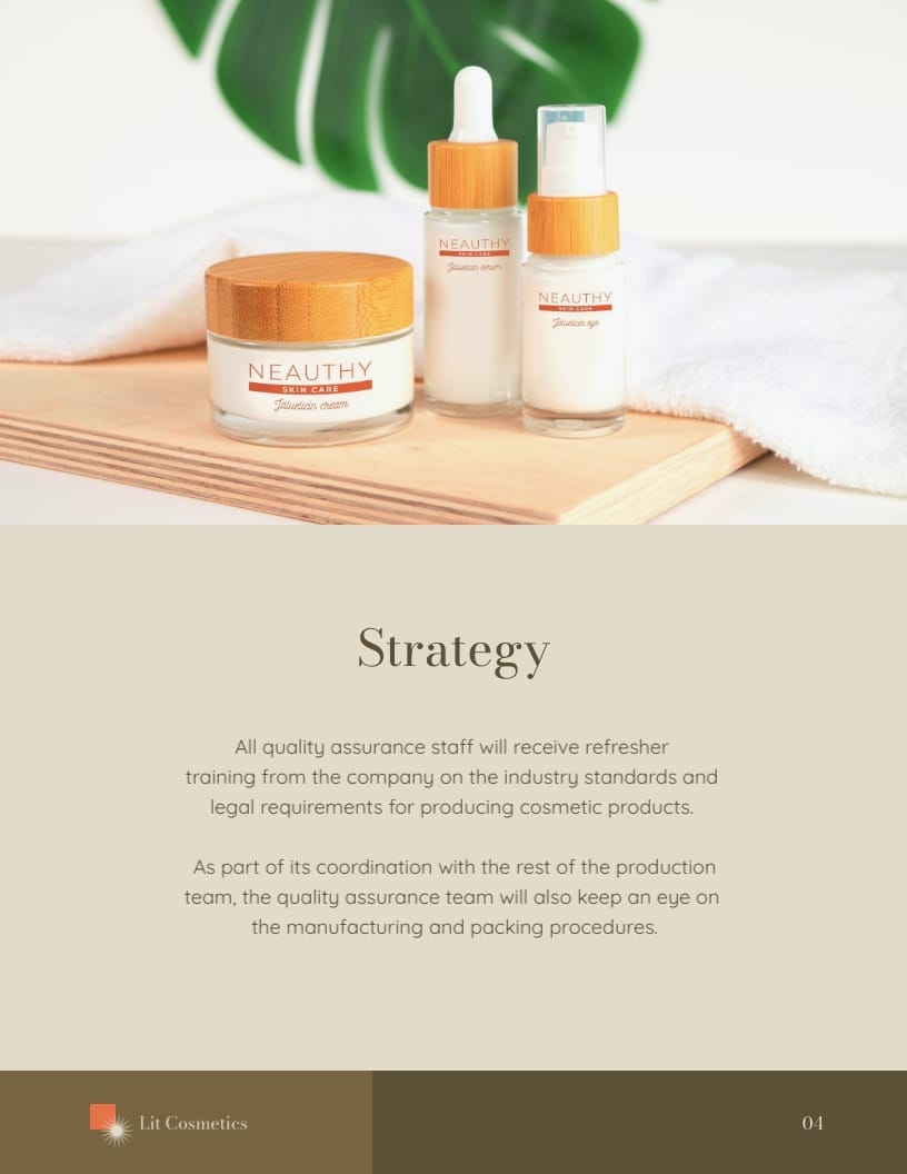 Quality Assurance Operation Plan